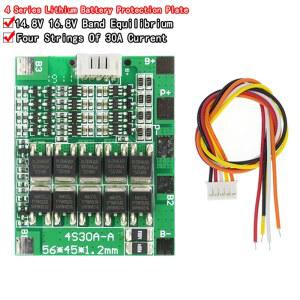 4 s 30a 14.8 v 리튬 이온 리튬 18650 배터리 bms 팩 pcb 보호 보드 밸런스 집적 회로