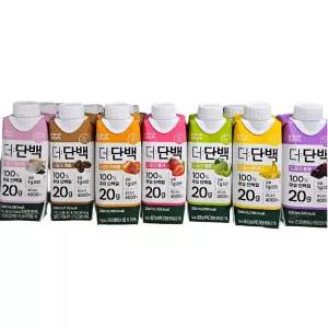 빙그레 더단백 250ml 6종 혼합 18개 단백질 음료