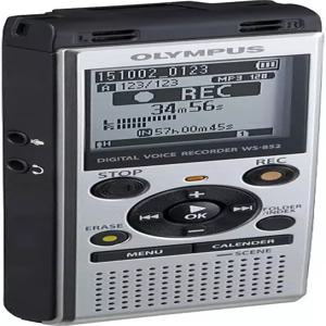 진정한 스테레오 마이크 4GB 110시간 배터리 수명 마이크로SD 외장 메모리 USB MP3 파일 형식을 갖춘