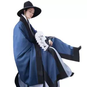 선비 여성 도포 조선시대옷 사극 무대 두루마기 도령 할로윈 옷 외 파티코스튬 의상 코스프레