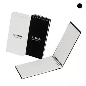데이스토리 PP기자수첩 76x150 블랙 대학 필기 교실 오피스 학생 강의 수업 사무 자습 유성