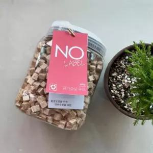 쌍문상회 지금 필요한 NO라벨 대용량 동결건조 간식 닭가슴살 큐브 400g
