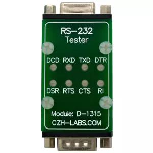CZH-LABS RS232 LED 링크 테스터 모듈 DB9 남성부터 여성까지