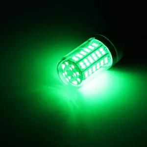 RTNLIT 12V 15W LED 낚시 조명 수중 108 물고기 탐지기 램프 잠수정 야간 미끼 크래피/프론/오징어/크릴