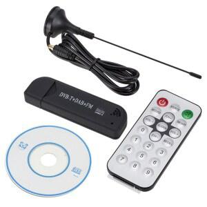 호환 실시간 녹화 및 재생을 위한 B47C USB2 0 FM SDR 동글 디지털 TV 튜너 스틱 수신기, 내구성이 뛰어난 정밀한 제작