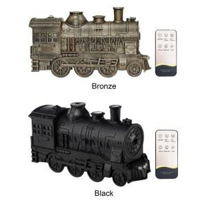 호환 300ML 빈티지 증기 기차 아로마테라피 2색 LED 라이트/2가지 미스트 모드 홈 데코 & 선물용