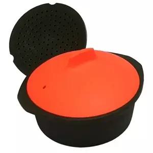 고품질 전자렌지 키친프리 멀티쿠커 실리콘 찜통 19.5cm 찜기 전자렌지찜기 멀티쿠커 WFLXEE0