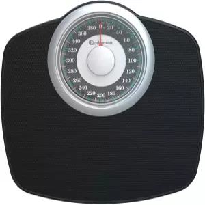 아담슨 A25T 체중계 - 최대 400파운드 5.3인치 다이얼 12.4인치 x 10.2인치 플랫폼 미끄럼 방지 고무 표면