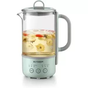 BUYDEEM K313 여행용 전기 주전자 음료 케틀 0.6L 티 메이커
