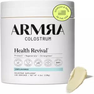 ARMRA 초유 분말 맛 없음 장 및 피부 모발 면역 케토 텐 무지방 120인분