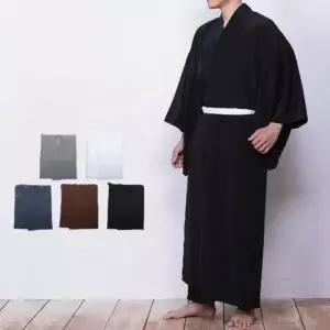 일본의상 유카타 남성 전통의상 기모노 가디건 오버핏 로브 목욕가운 코스프레