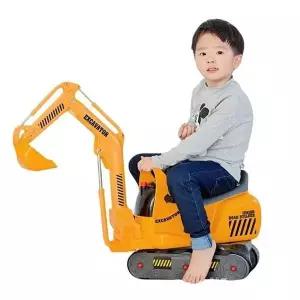 [하프클럽/브이와이]승용완구 사운드 포크레인 붕붕카 작동 중장비