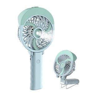 핸드팬 개인 대형 배터리 작동 휴대용 충전식 180 미스트 접이식 미스터 55ML 물탱크