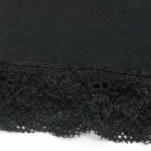 레이스 레이스 쫄바지 속바지 검정색 레깅스 면스판