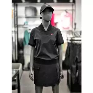 볼빅 LAB 여성 냉감 쿨링 우븐티셔츠 VLTSQ353_BK