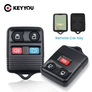 호환 KEYYOU 포드 이스케이프 F 150 Explorer 용 원격 자동차 키 315MHz 완료 2001 2002 2003 2004 2005 2006 2007 송신기 3 4 버튼