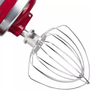 KitchenAid 4.5 및 5 Qt 틸트 헤드 믹서용 K45WW 스테인리스 스틸 와이어 거품기 부착 케이크 달걀 크림용