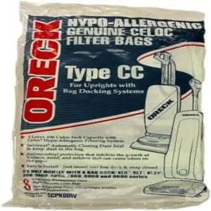 XL5 정품 Oreck CCPK8DW 저자극성 CC 진공 백 8종