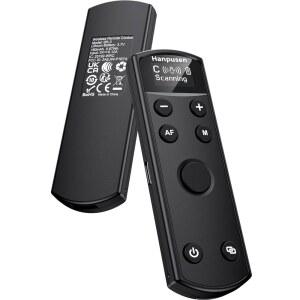 [미국배송] 캐논 카메라 리모컨용 한퓨젠 충전식 무선 셔터 출시 R50 / G7X MARK III R8 R5 RR V R10 II M50 M200 6D M6 BR-E1 교체