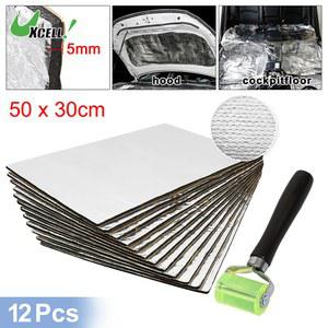 인슐레이터 50X30CM 차량용 사운드 소음 롤러 데드닝 10MM 5MM 푸시 자동 매트 알루미늄 방지