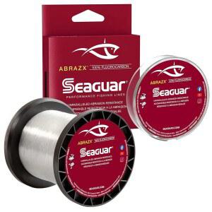 SEAGUAR ABRAZX 부두, 바위, 잡초 및 플루오로카본 100% 낚싯줄 통나무용