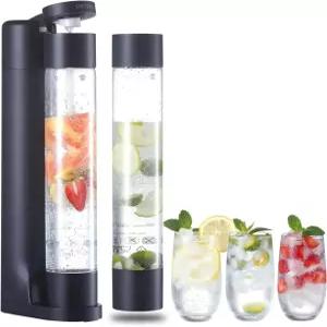 가정용 탄산음료 제조기 디스펜서 BPA 프리 병 2개 포함 스트리밍 스크류 인 60L CO2와 호환되는 셀처 않음