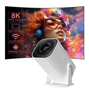 빔프로젝터 살랑에 P330W 미니 14 8K 휴대용 극장 ANSI 4K WIFI6 비디오 BT5 안드로이드IOS 안드로이드 시네마 400 1080P