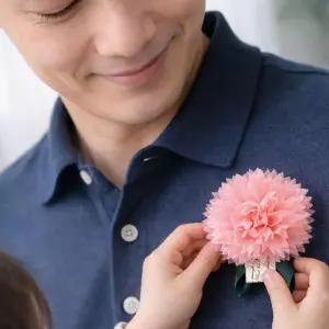 카네이션 브로치 코사지 어린이집 유치원 어버이날 스승의날 행사 선물