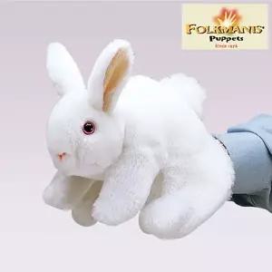 [하프클럽/브이와이]포크마 손인형 흰토끼 F2048