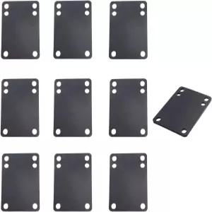 MDXing 10PCS 3mm 스케이트보드 스탠드파이프 충격 흡수 패드 스페이서 브래킷 PU 소재 롱보드 라이저