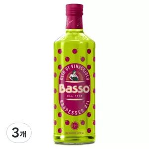 Basso 포도씨유, 1L, 3개
