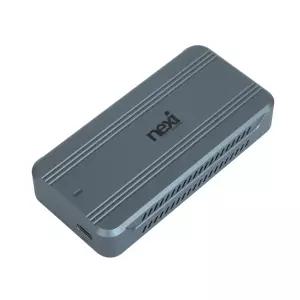 넥시 NX-TBU40-S1 쿨링팬내장 썬더볼트4 GEN4 40Gbps M.2 NVMe SSD 외장케이스 [NX1412]