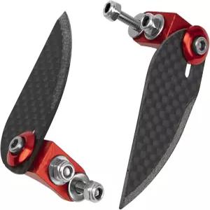 Vgoohobby 조절 가능한 탄소 섬유 턴 핀 55mm x RC 물칼 60-70cm 전기 니트로 파워 리모컨 보트에 적합