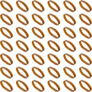 밀리스텐 스키 브레이크 리테이너 고무 밴드 두꺼운 탄성 링 50pcs 스노보드 바인딩 안전 및 튜닝을 위한