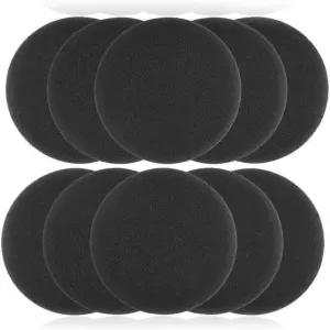 폼 이어 패드 교체 쿠션 헤드폰 이어폰 헤드셋 일회용 스펀지 커버(45mm - 1.8인치) 10쌍