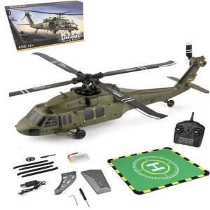 호버링 항공기 K 축 6 스코프 원격 제어 RC 자이로 70 2 비행기 4CH 4Ghz Heli 고도 Aileronless 헬리콥터 UH60L