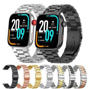 i 스테인리스 22mm i30 Max 팔찌 C63 콜미 P68 (콜미 M42 스트랩 스마트워치 밴드 C8 P60 C8 스틸 P7 호환) 메탈