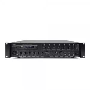 MOS MPA-6500A 포터블앰프 PA앰프 6채널 6존 매장용 비상방송용 앰프 500W