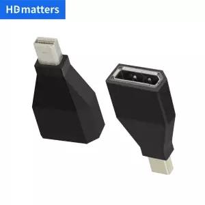 [호환] 4k/60hz 미니 Dp-DP 케이블 어댑터 2560X1600/144hz Displayport 1.2 Thunderbolt Mini Dp- book pr