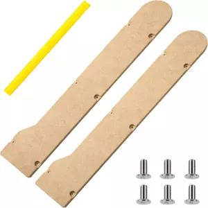 Skil 10 슬라이딩 마이터용 제로 클리어런스 인서트 MS6305-00 6305 톱 내구성 있는 MDF 교체 목판 정밀도