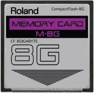 MC-808 SP-404 V-Synth G-70 TD-20 팬텀 등을 위한 롤랜드 8GB M-8G 컴팩트플래시 CF 메모리 카드