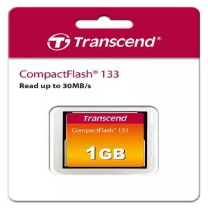 Transconder CF133 CompactFlash 메모리 카드 1GB 최대 30MB/s DSLR 카메라 MLC NAND 플래시 ECC 울트라