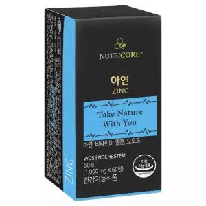 뉴트리코어 아연 60정 1개