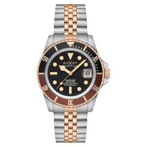 DUXOT 아틀란티카 남성용 오토매틱 다이브 워치 u2013 일본 무브먼트 42mm 스테인리스 스틸 케이스 방수 200m 스테인리스 스틸 브레이슬릿 DX-2057