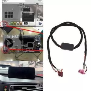 80CM LVDS 라인 케이블 차량 호스트 연결 내마모성 소재 EVO BMW NBT용 길이 비 변형 디자인