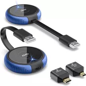 팀부텍 무선 HDMI 송신기 및 수신기 4K 노트북 카메라 케이블 박스 넷픽스 PS5 폰 투 모니터 프로젝터 HDTV