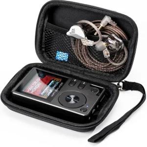 HIFI WALKER H2 터치 및 G7과 호환되는 MP3 플레이어 케이스 이어폰 USB 케이블 메모리 카드용 휴대용 하드