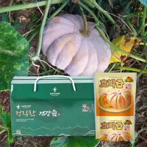 정직한 순수 호박즙 100ml 30포 늙은호박 진액 선물세트 친정 모임 부모님 명절 추석