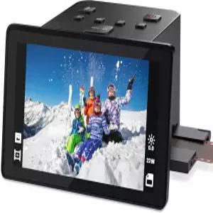 5인치 LCD 화면을 갖춘 디지털 필름 및 슬라이드 스캐너 컬러 B W 135/110/126 KPK 네거티브 슈퍼 8 22MP