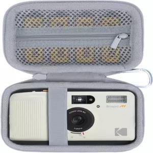 KODAK Snapic A1 35mm 필름 카메라와 호환되는 레바코트 보관 케이스 보리 화이트